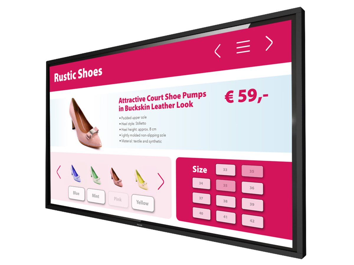 Signage Solutions Дисплей Multi-Touch 86BDL3652T/00 фото №1